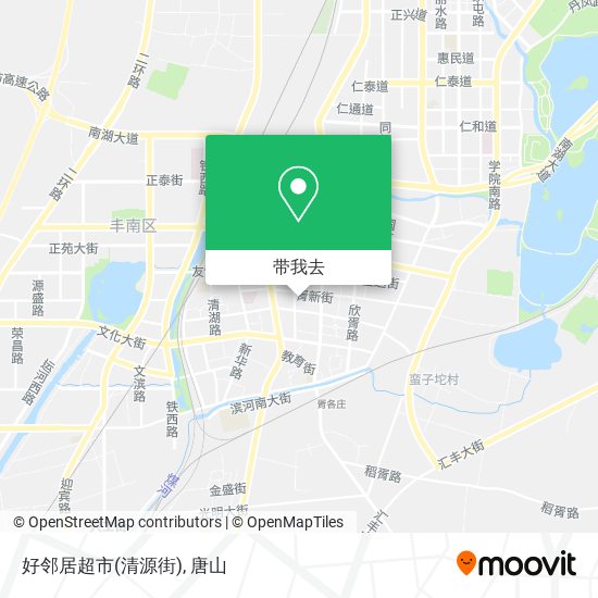 好邻居超市(清源街)地图