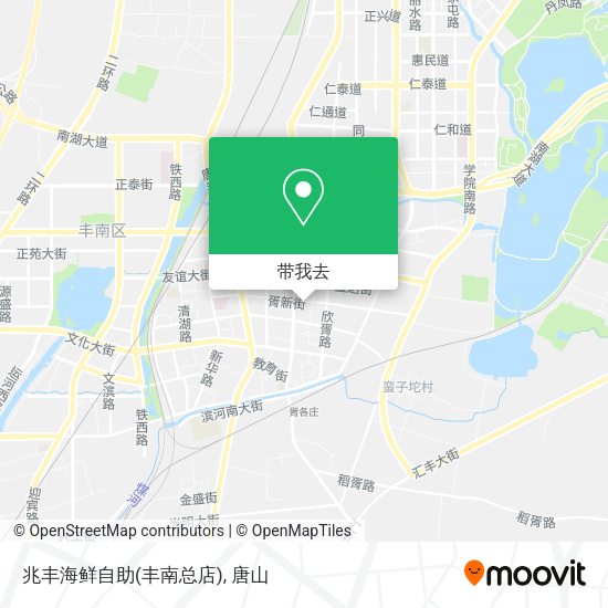 兆丰海鲜自助(丰南总店)地图