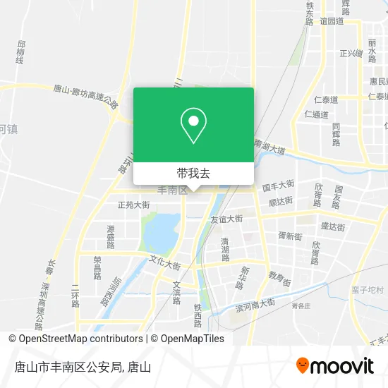 唐山市丰南区公安局地图