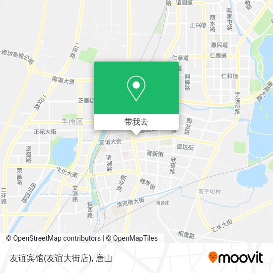 友谊宾馆(友谊大街店)地图