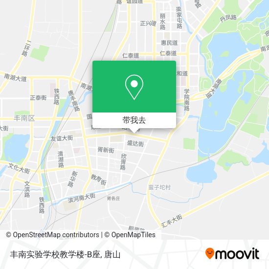 丰南实验学校教学楼-B座地图