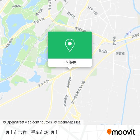 唐山市吉祥二手车市场地图