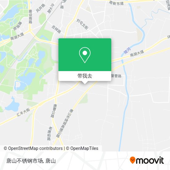 唐山不锈钢市场地图