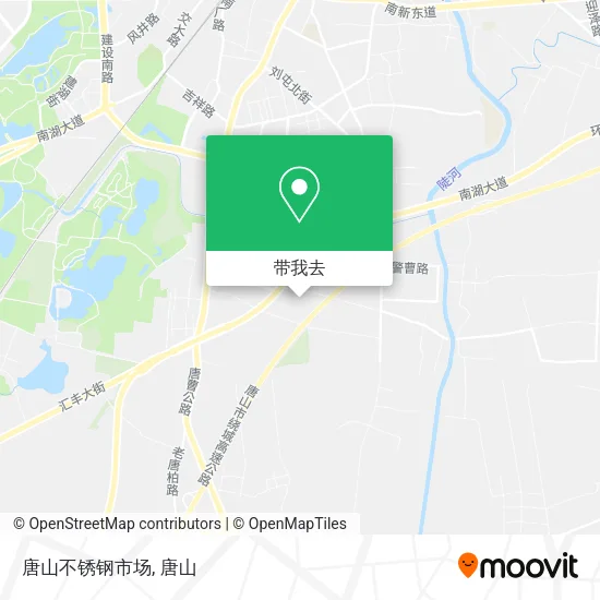 唐山不锈钢市场地图