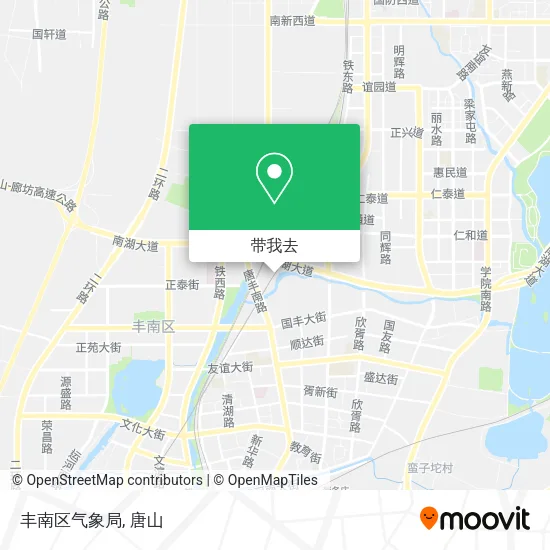 丰南区气象局地图