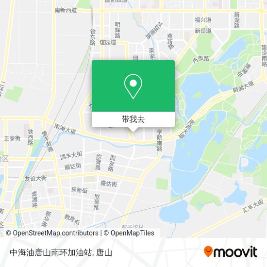 中海油唐山南环加油站地图