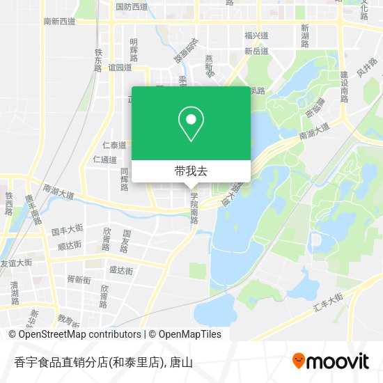 香宇食品直销分店(和泰里店)地图