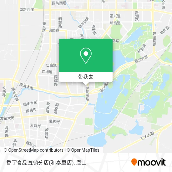 香宇食品直销分店(和泰里店)地图