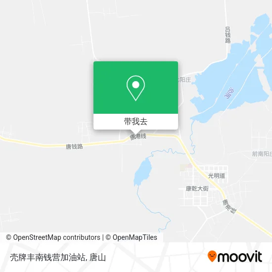 壳牌丰南钱营加油站地图