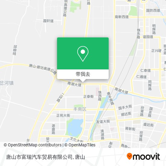 唐山市富瑞汽车贸易有限公司地图