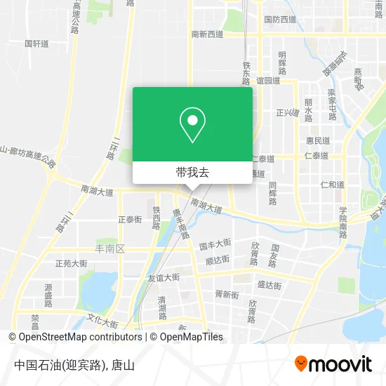中国石油(迎宾路)地图