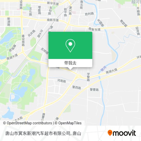 唐山市冀东新潮汽车超市有限公司地图