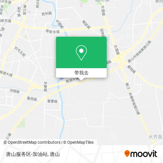 唐山服务区-加油站地图