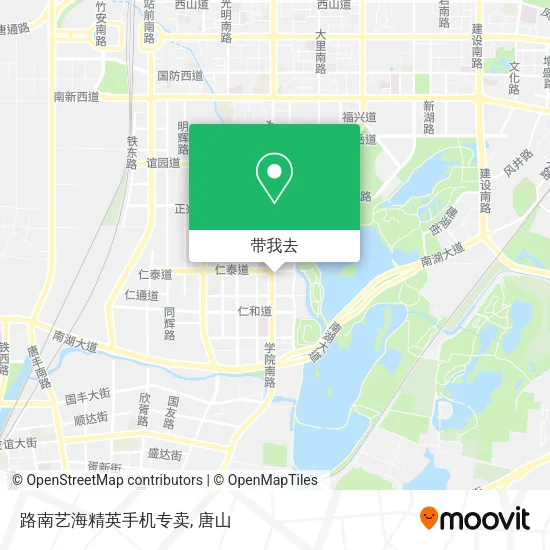 路南艺海精英手机专卖地图