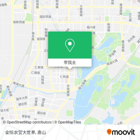 金恒农贸大世界地图