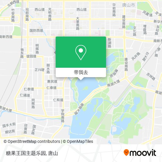 糖果王国主题乐园地图