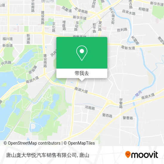 唐山庞大华悦汽车销售有限公司地图