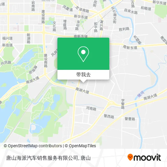 唐山海派汽车销售服务有限公司地图