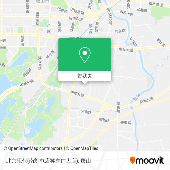 北京现代(南刘屯店冀东广大店)地图