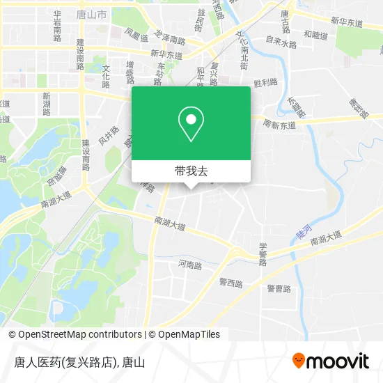 唐人医药(复兴路店)地图
