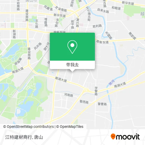 江特建材商行地图