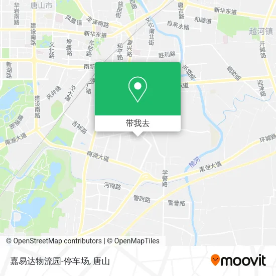嘉易达物流园-停车场地图