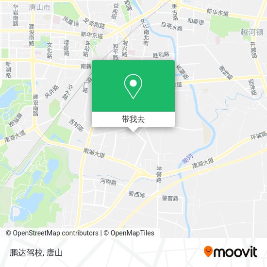 鹏达驾校地图