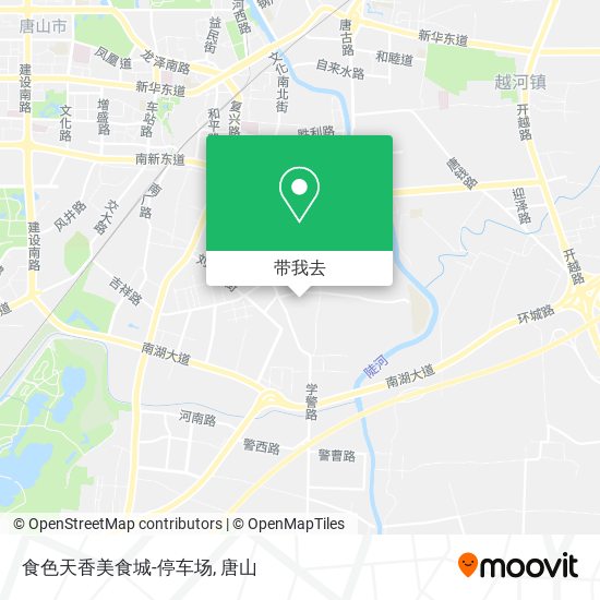 食色天香美食城-停车场地图
