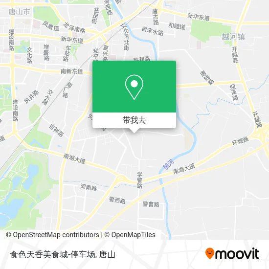 食色天香美食城-停车场地图