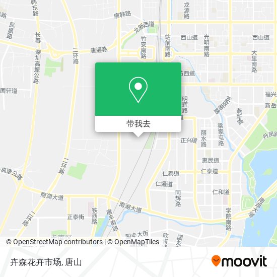 卉森花卉市场地图