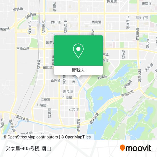 兴泰里-405号楼地图