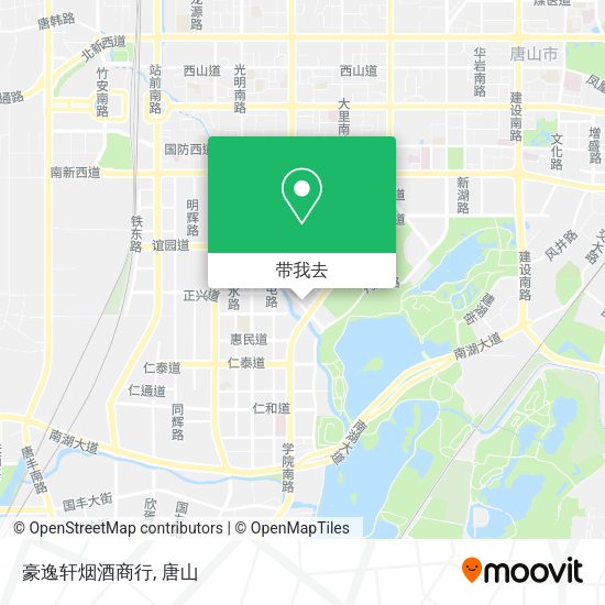 豪逸轩烟酒商行地图