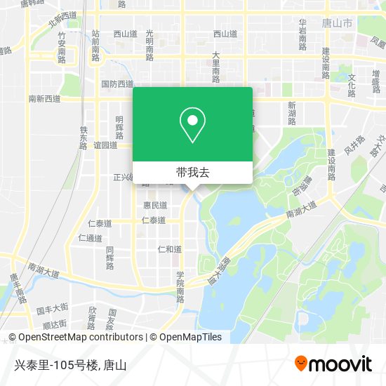 兴泰里-105号楼地图