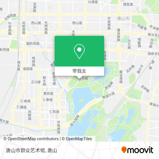 唐山市群众艺术馆地图