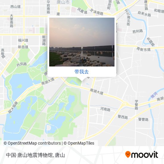 中国·唐山地震博物馆地图