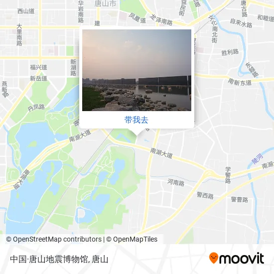 中国·唐山地震博物馆地图