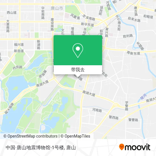 中国·唐山地震博物馆-1号楼地图
