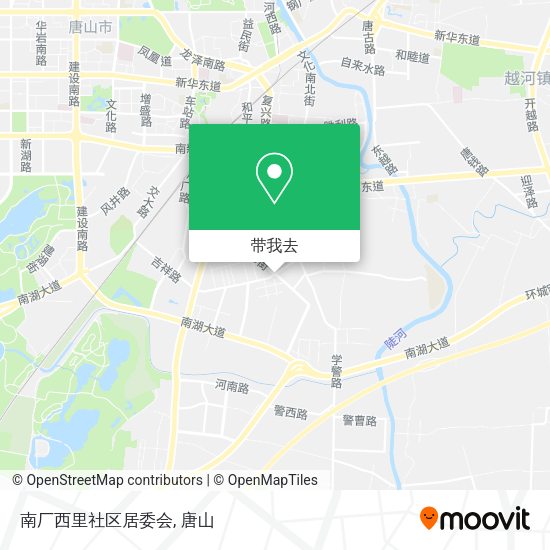 南厂西里社区居委会地图