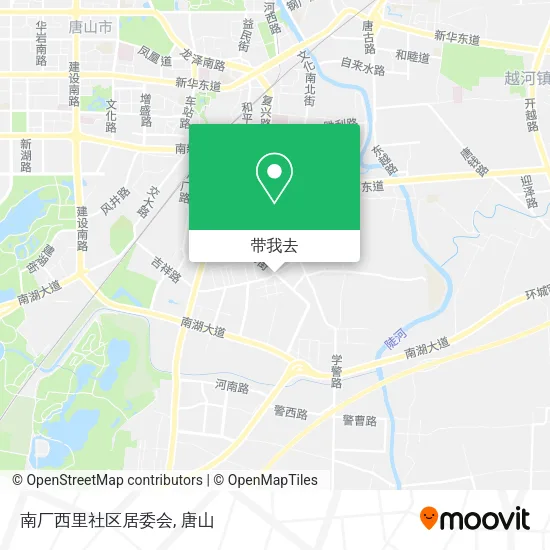 南厂西里社区居委会地图
