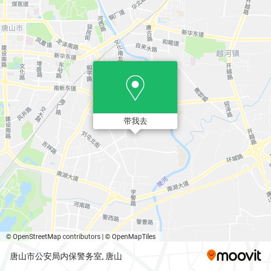唐山市公安局内保警务室地图