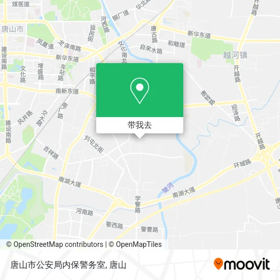 唐山市公安局内保警务室地图