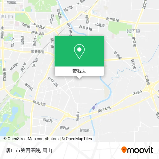 唐山市第四医院地图