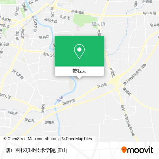 唐山科技职业技术学院地图