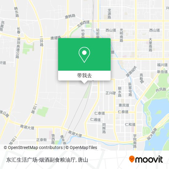 东汇生活广场-烟酒副食粮油厅地图