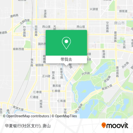 华夏银行(社区支行)地图