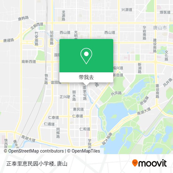 正泰里恵民园小学楼地图