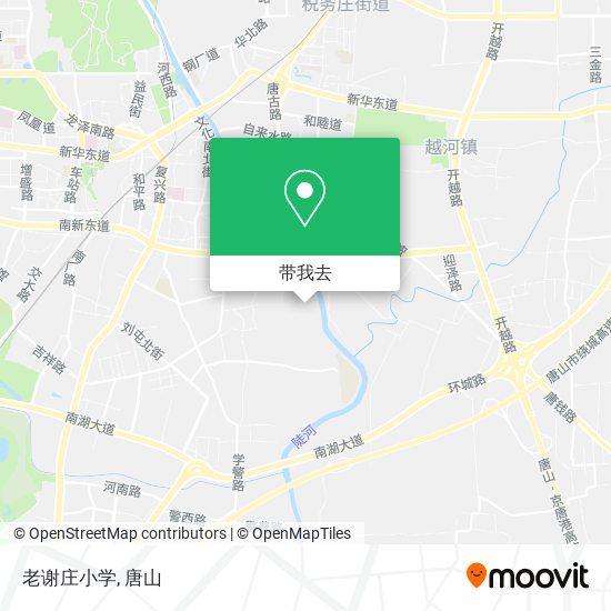 老谢庄小学地图