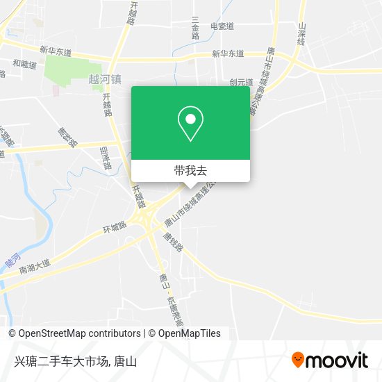 兴瑭二手车大市场地图