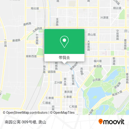 南园公寓-309号楼地图