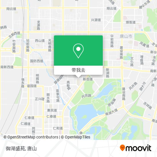 御湖盛苑地图